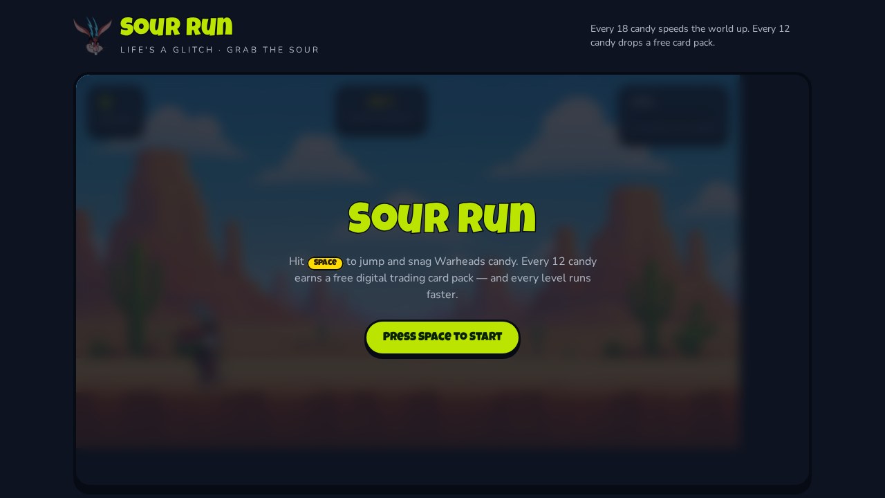 Sour Run key art